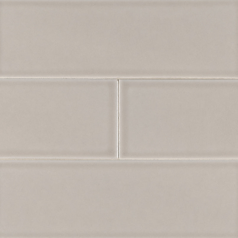 MSI Highland Park Portico Pearl Subway Tile 4x12 — Porcelain Wall Tile in pearl tonality