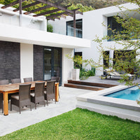 MSI Praia Carrara Porcelain Paver — surface detail in natural tonality