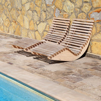 MSI Praia Crema Porcelain Coping — surface detail in natural tonality