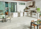MSI Silver Falls - Granite Island Countertop