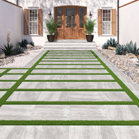 MSI Praia Grey Porcelain Paver — surface detail in grey tonality
