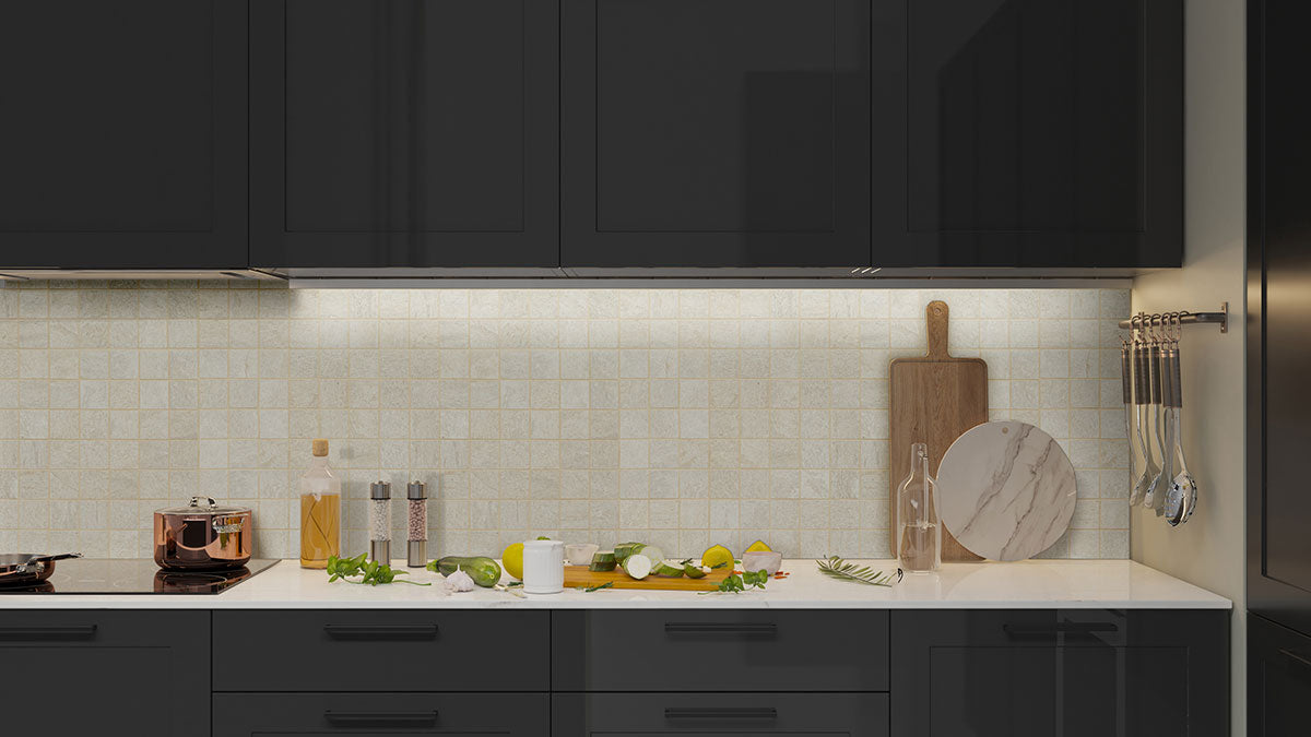 MSI Legions Quartz White — surface detail in white tonality through-bodied porcelain for full-room install
