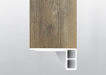 MSI Ashton Maracay Brown Flush Stair Nose Eased Edge
