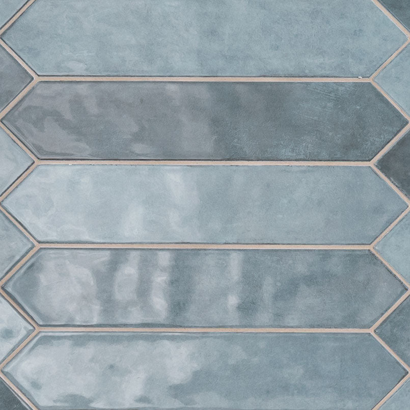 MSI Renzo Denim Picket Tile 2.5x13 — Porcelain Wall Tile glossy