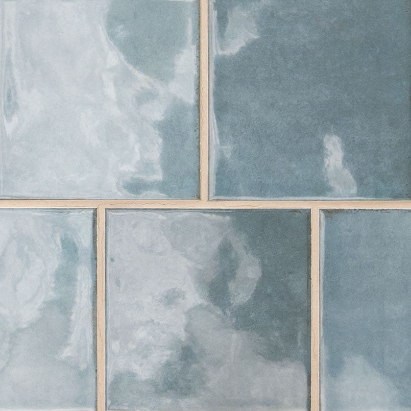 MSI Renzo Denim Tile 5x5 — Porcelain Wall Tile glossy for backsplash and feature wall