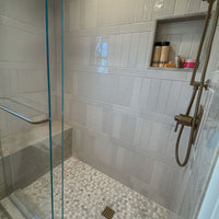 MSI Renzo Dove Ceramic Tile 3x12 — surface detail in natural tonality