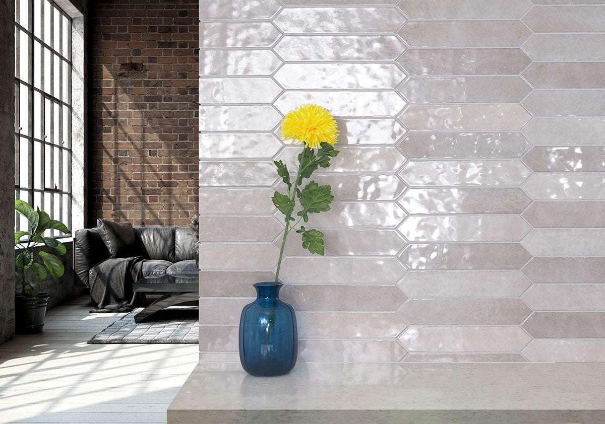 MSI Renzo Sterling Ceramic Picket Tile 2.5x13 — surface detail in natural tonality