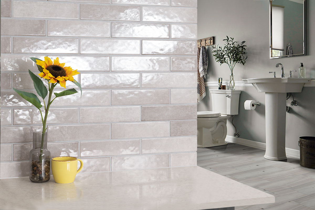 MSI Renzo Sterling 3x12 Tile — surface detail in natural tonality