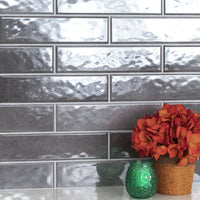 MSI Renzo Storm Ceramic Wall Tile 3x12 — surface detail in natural tonality