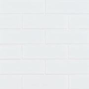 Retro Brick Bianco White Tile (2 x 6)