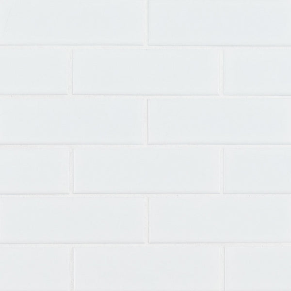 MSI Domino Retro Brick Bianco White Tile