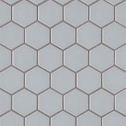 Retro Hexo Gray Matte Tile