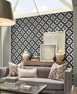MSI Rhombix Nero Geometric Tile