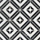 MSI Rhombix Nero Geometric Tile