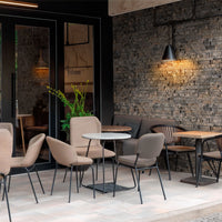 MSI Rockford Terrado — surface detail in natural tonality manufactured stone veneer cladding panel