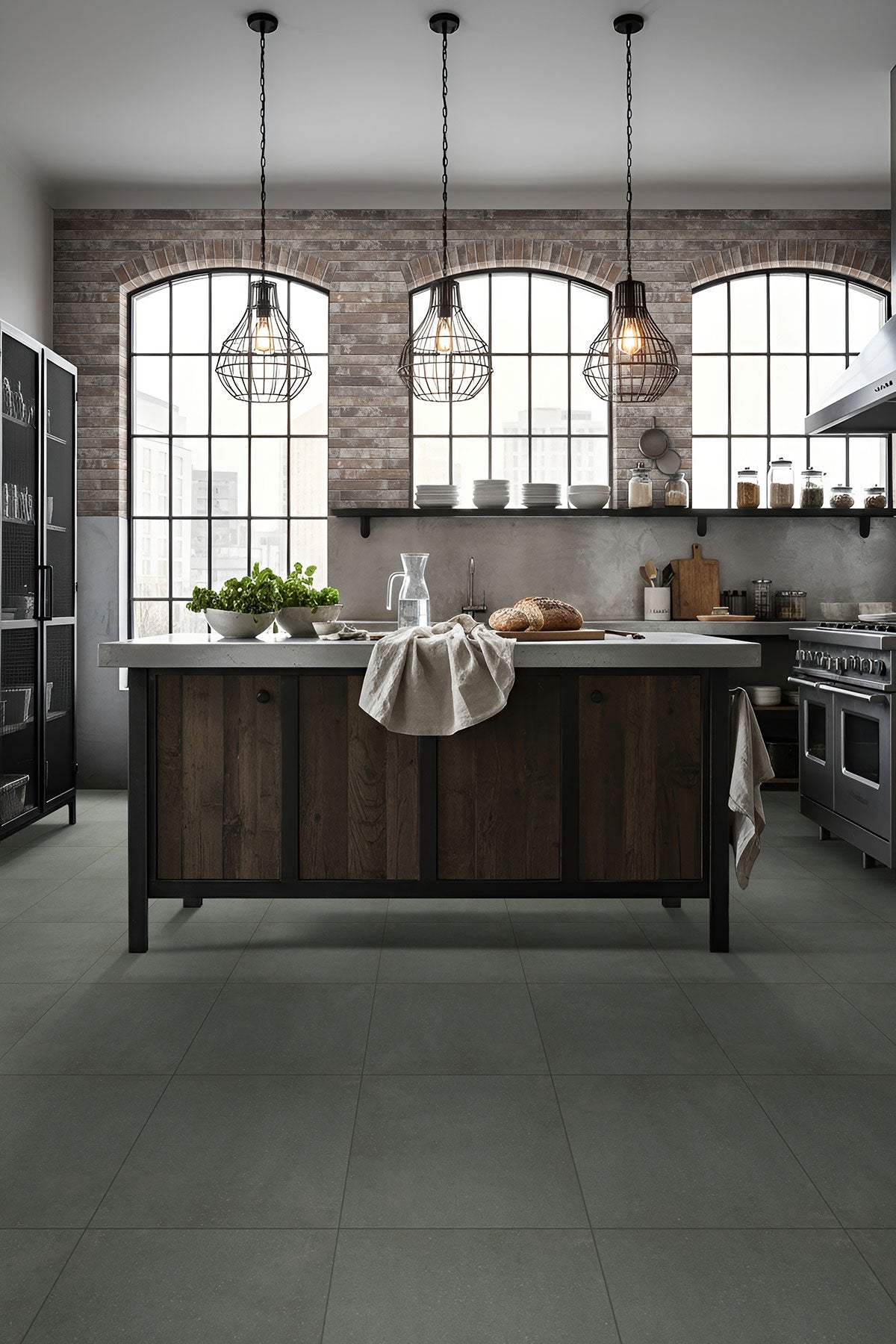 MSI Brickstone Rustique Red Brick 2x18 — surface detail in natural tonality