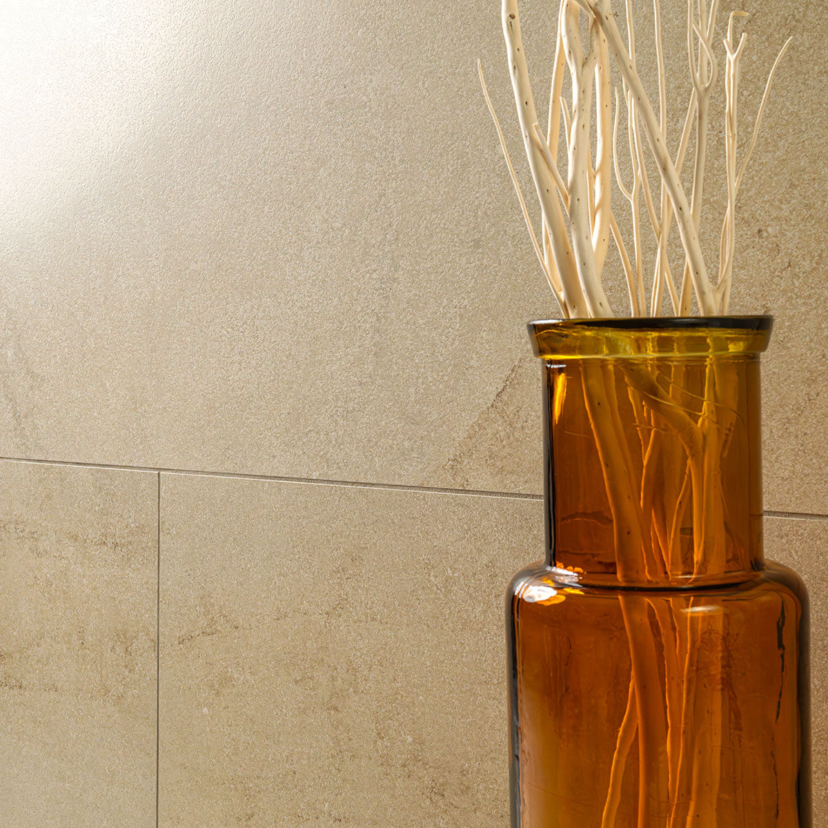 MSI Chateau Luna Sable Porcelain Tile — room scene