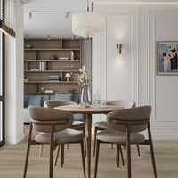 MSI Laurel Reserve Saddle Wood Luxury Vinyl Plank Flooring — surface detail in natural tonality