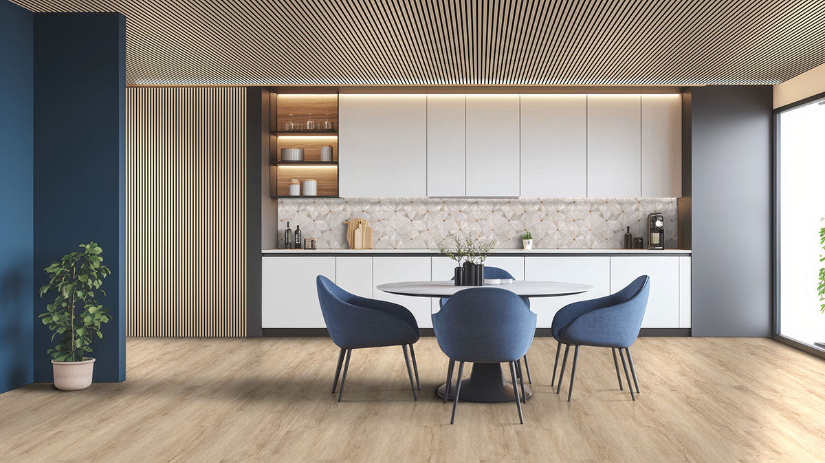 MSI Cyrus 2.0 Sandino Luxury Vinyl Plank Flooring — surface detail in natural tonality