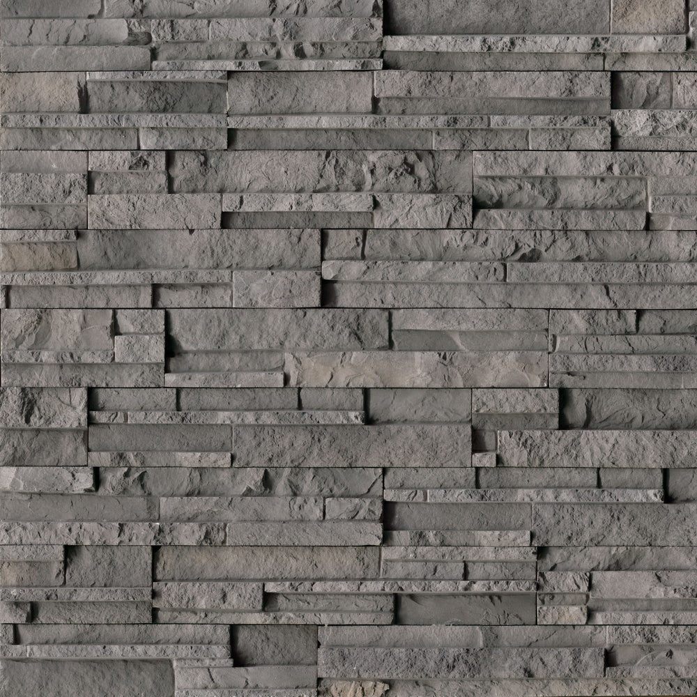 MSI Sandown Silver Terrado — Manufactured Stone Veneer in silver tonality