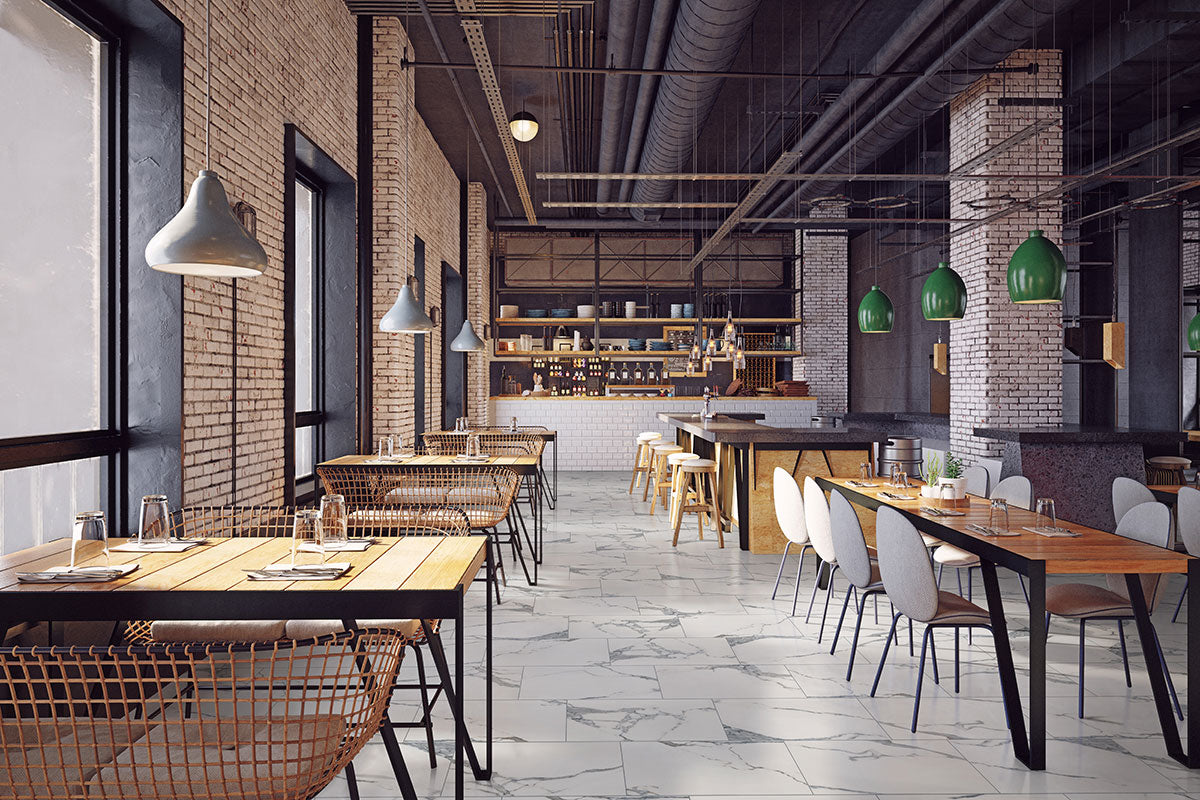 MSI Savoy Azula — surface detail in natural tonality through-bodied porcelain for full-room install