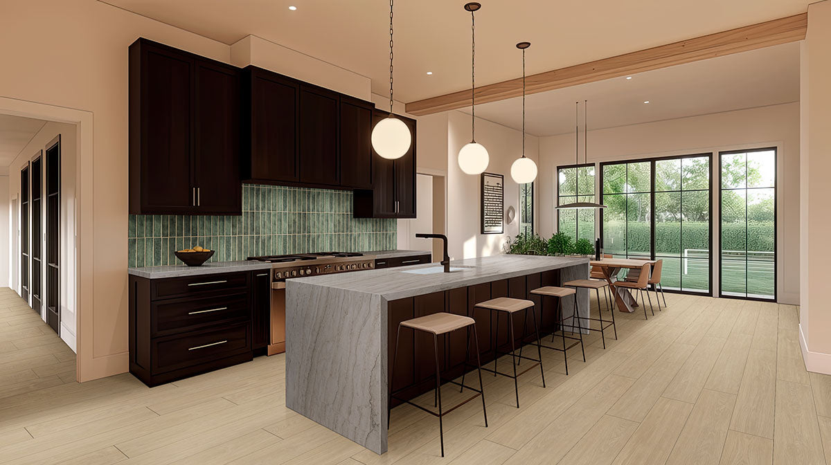 MSI Sea Pearl — surface detail in pearl tonality metamorphic crystalline slab for kitchen install