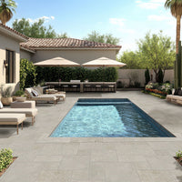 MSI Seagrass Limestone Paver — surface detail in natural tonality