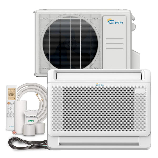 Senville 12000 BTU Floor Mounted Mini Split & Heat Pump | SENA/12HF/IF