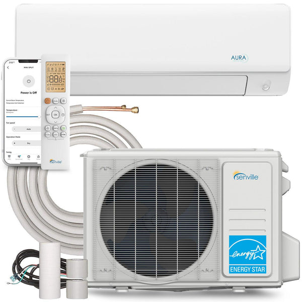 Senville 15000 BTU Ultra-High Efficiency Mini Split & Heat Pump | SENA/15HF