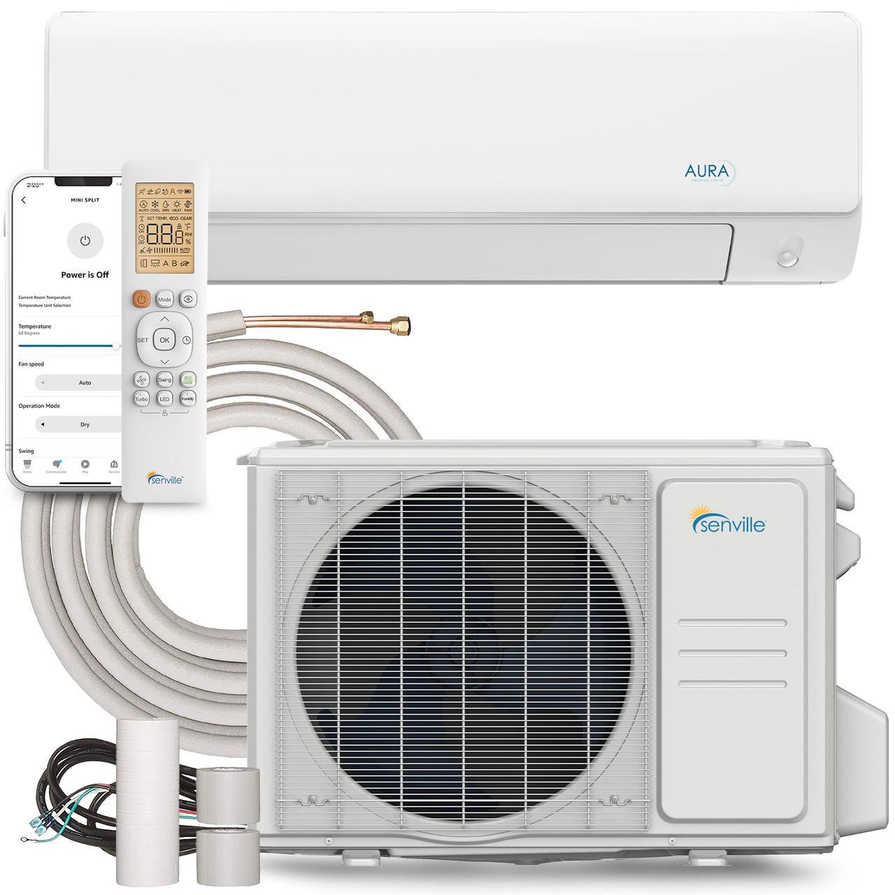 Senville 18000 BTU Elite Series Ductless Mini Split & Heat Pump | Senville ELITE — Ductless Mini-Split