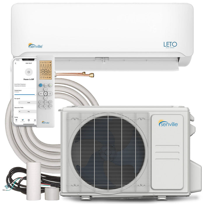 Senville 36000 BTU Ductless Mini Split System & Heat Pump | SENL/36CD