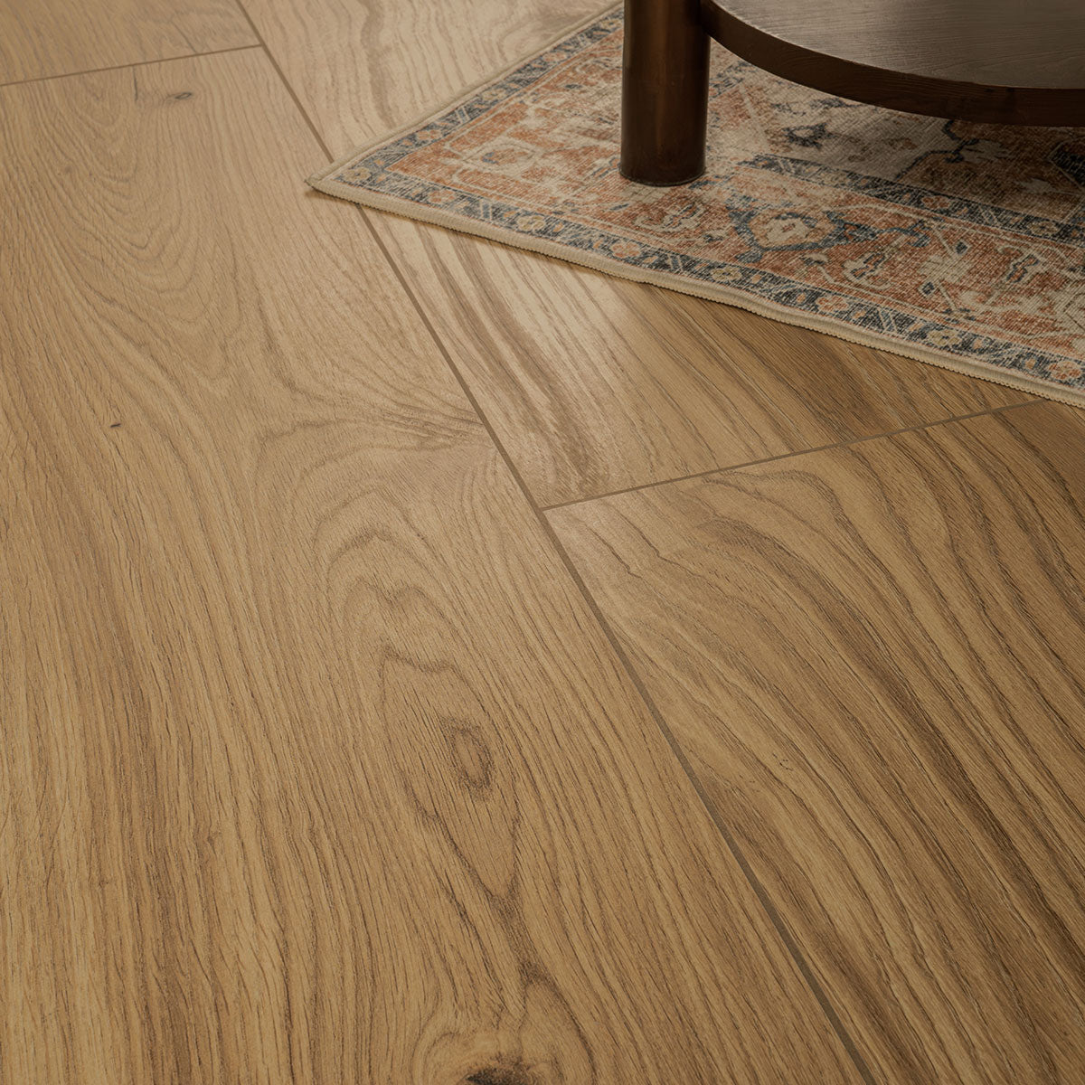 MSI Valgrande Sequoia Wood Look Porcelain Tile — room scene