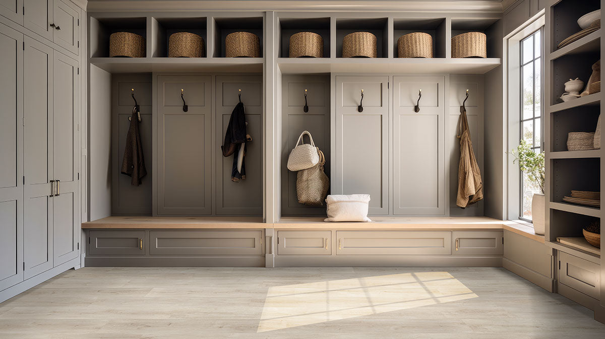 MSI Laurel Shasta Grove Luxury Vinyl Plank Flooring — surface detail in natural tonality