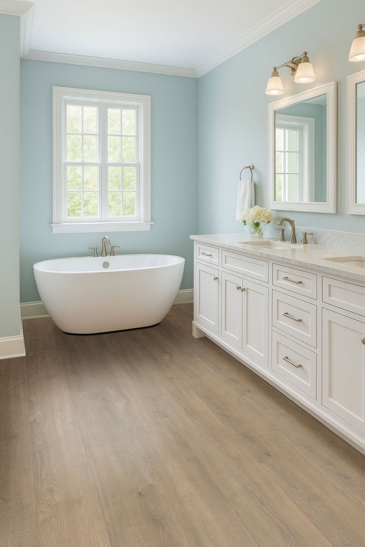 MSI Shorecliffs Brundinson Rigid Core Flooring — surface detail in natural tonality