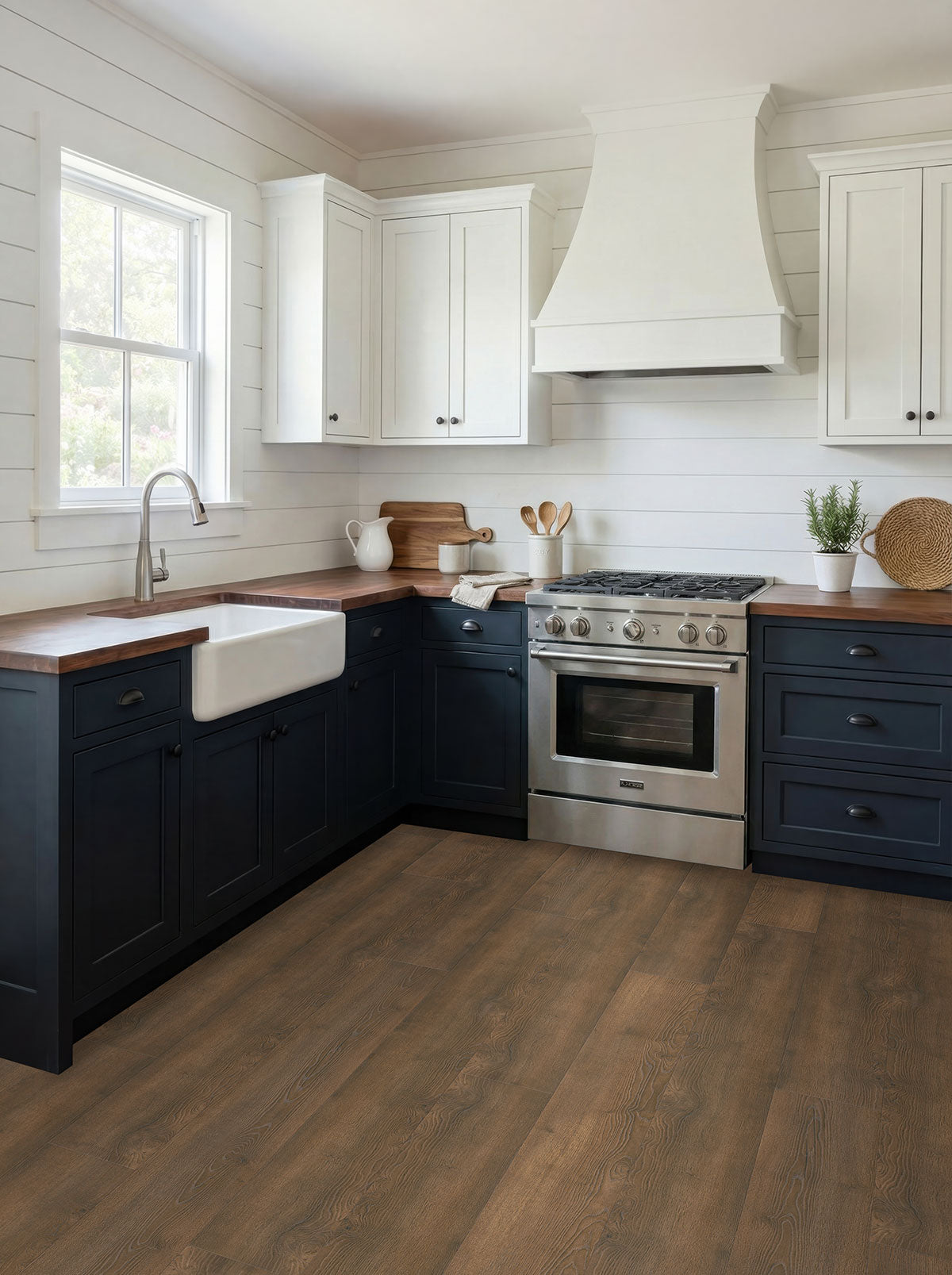 MSI Shorecliffs Roghan Rigid Core Flooring — surface detail in natural tonality