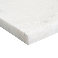 MSI Sierra White Marble Paver — surface detail in white tonality