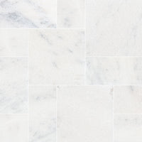 MSI Sierra White Marble Paver — Natural Stone Paver in white tonality