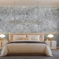 MSI Silver Falls Granite — surface detail in silver tonality