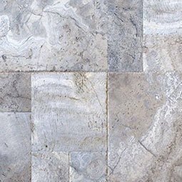 Silver Travertine Pavers