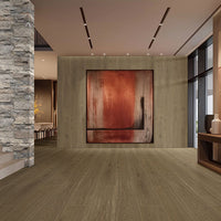 MSI Silver XL Rockmount — surface detail in silver tonality large-format panelized natural stone cladding