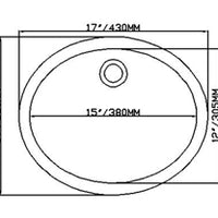 MSI White Oval 1714 Sinks — surface detail in white tonality