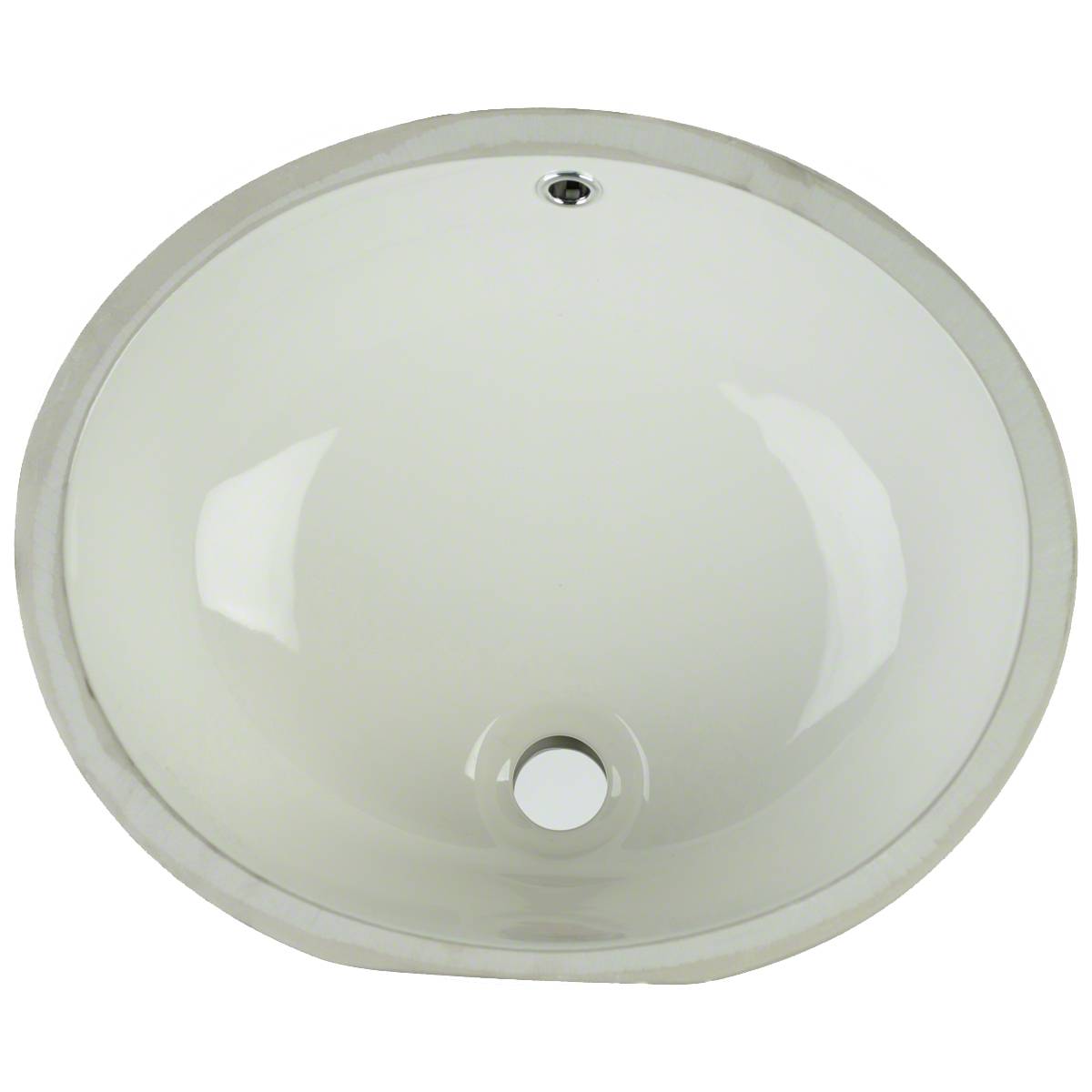 Vanity Bisque Oval Porcelain - 1714