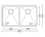 MSI Fireclay Farmhouse White Single Bowl-3020 Sinks