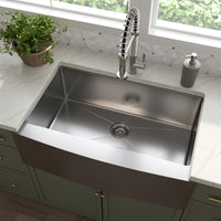 MSI Handcrafted Farmhouse with Apron 16G 3321 Sinks — Single-Bowl Kitchen Sink