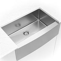 MSI Handcrafted Farmhouse with Apron 16G 3321 Sinks — surface detail in natural tonality