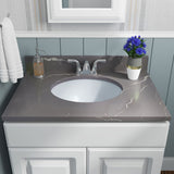 MSI White Oval 1512 Sinks