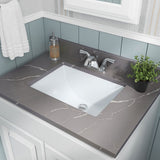 MSI White Rectangle 1813 Sinks