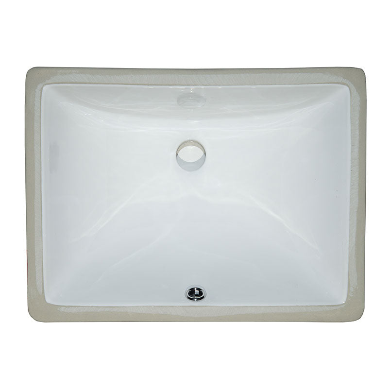 White Porcelain Sink - 1813