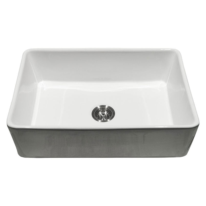 Fireclay Farmhouse White Single Bowl – 3020