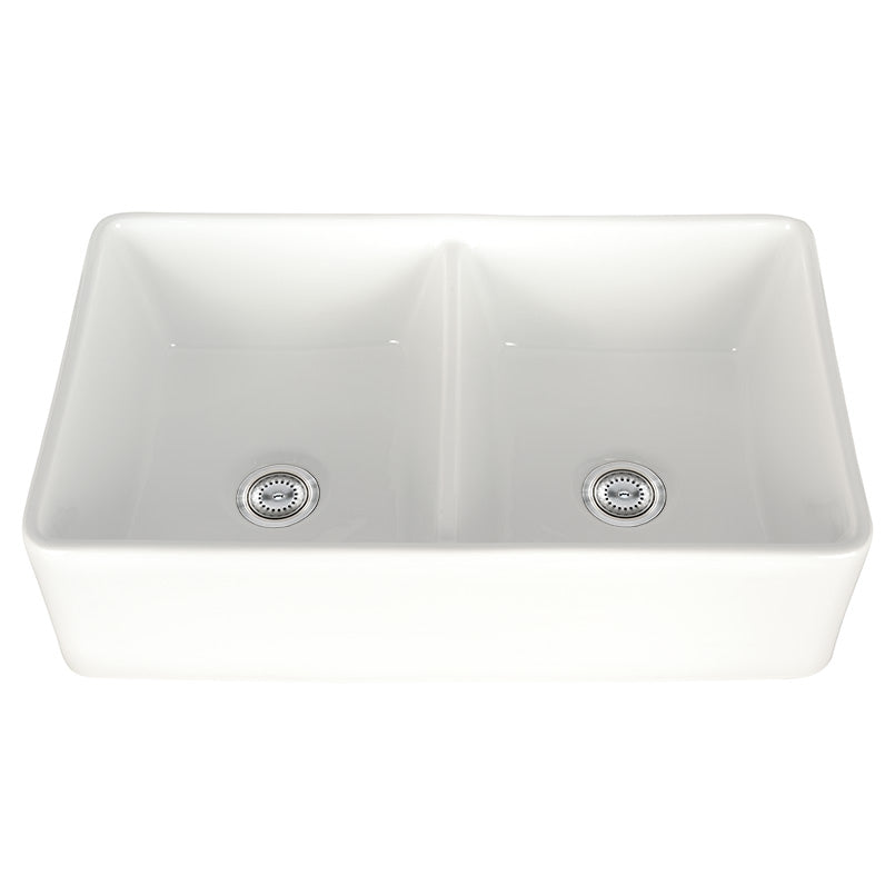 Fireclay Farmhouse White Double Bowl 50/50 – 3220